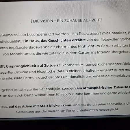 Hébergement de vacances Haus-selma